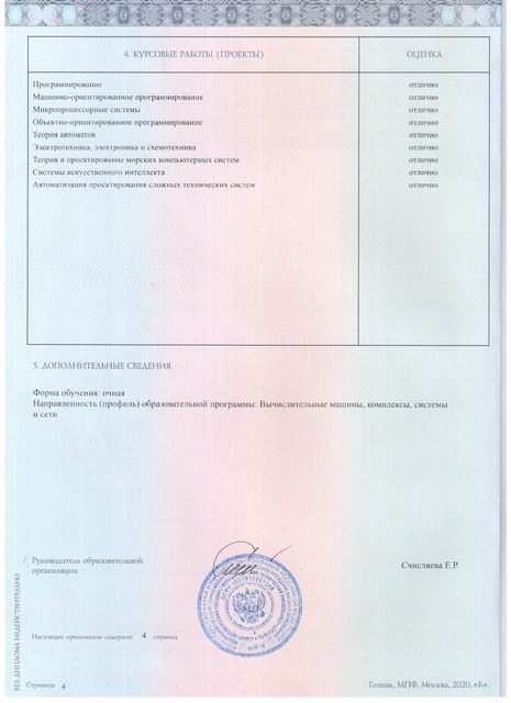 Приложение 4